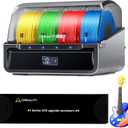 Official Creality CFS with K1 Series CFS Upgrade Kit, Multicolor 3D Printer Automatically Filament System, Supports 4 Parallel Devices for 16 Color Printing for K1 Max/K1C/K1/K1 SE 3D Printer