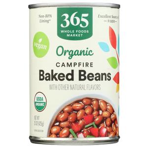365 By Whole Foods Market, Organic Baked Beans, Campfire Style, 15 Ounce (EXP 01/11/29)
