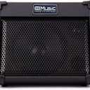 Coolmusic Portable Acoustic Guitar Amplifier, for Performers On The Go, Built-in Bluetooth (40W Battery-Powered)