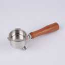 51mm Portafilter 3 ears with Double Spout | Only Compatible for Delonghi Dedica EC680/EC685/EC885 | with 0.3mm pores Stainless Steel Filter Basket