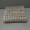 Moroccan Washable Runner Rug, 2x6 Ultra Soft Non-Slip Vintage Boho Hallway Kitchen Runner Rug Floor Carpet for Bedroom Bathroom Laundry Living Room (Black)