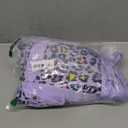 Choco Mocha Kids Duffle Bag Girls - Cheetah Weekender Overnight Bags for Girl Ages 9-12, Purple
