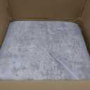 WITSHOCK 9x12 Area Rugs for Living Room : Machine Washable - Non Slip Modern Abstract Rug for Bedroom Under Dining - Stain Resistant for Household - Pet Owners (Rust Color) (Brick Red/Off-white/Light Gray)