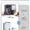 JIMMY R9 Pro Countertop Reverse Osmosis Water Filter,7 Stage Purification with UV, Instant Hot & Cold Portable Water Purifier with 2X 1L Removable Pitchers,No Installation,for Baby Formula