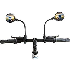 Amazon.com: RYANGO Bike Mirror 2 Pack, Adjustable Bike Mirrors Handlebar Rearview Mirror, Acrylic Convex Round Bike Rear View Mirrors for Handlebars Mount, Bicycle Mirror For E-bike Scooter : Sports & Outdoors