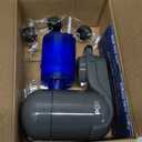 PUR Plus Vertical Faucet-Mount Water Filtration System, Lead-Reducing Filter, Easy Installation, 100-Gallon Capacity, Compatible with External Aerators, Grey