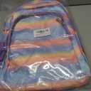 Cute Girls Backpacks with Lunch Box for Kids Candy Gradient Glitter Kawaii School Book Bag for Age 4-6 6-8 8-10 for Primary Kindergarten Elementary Pre School Aesthetic Lightweight Mochila Para Nias (Bubbles)