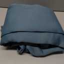 NICETOWN Modern Blackout Curtains Noise Reducing, Thermal Insulated and Privacy Room Darkening Drape Panels for Boy's Guest Room Door Window (Greyish Blue, 2 Panels, W55 x L78 -Inch)