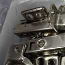 ANGSTROM 10-Pack Frameless Concealed Cabinet Hinges, Soft-Close, 2D Adjustable (Full-Overlay)