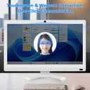 22 inch Touch Screen Monitor with Webcam FHD 1920x1080P Computer Monitor FreeSync HDR HDMI Ports Eye Care Frameless VESA Mount