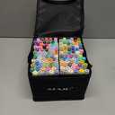 SFAIH Markers Fine & Chisel - 101 Colors Dual Tip Coloring Markers for Adult Coloring Sketch Illustration, Ideal Gifts for Artist Adult Beginners, [Greeting Card & Leather Storage Box]