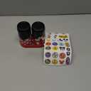 Disney Kitchen Accessories Bundle - Mickey and Minnie Salt and Pepper Shakers Plus Stickers