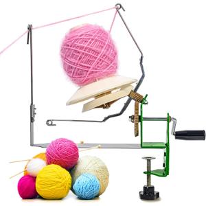 18oz Yarn Winder, Large Capacity Yarn Ball Winder, Hand Operated Yarn Winder for Crocheting, Knitting, Yarn Cake Winder Yarn Spinner for Fiber Yarn Wool Winding Machine