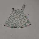 Toddler Baby Girl Sunflower Print Overalls Shorts with Pocket Suspender Trousers Cute Summer Clothing Outfit 2-3Y