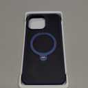 O3 Mag-Stand Designed for iPhone 15 Pro Max Case with 360Spin Stand, [Compatible with MagSafe][Super Skin Feeling] Translucent Matte Magnetic Slim Phone Case 6.7 inch, Matte Blue