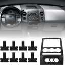Compatible for Dash Radio Bezel Center Trim Panel 2004 2005 2006 2007 2008 Ford F-150 F150 4L3Z-1504302-AAA