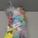 Valentines Gift Cards for Kids, 24 Packs Valentines Plush Bears Toy Stuffed Animal Plush Toys for Kids Girls Boys Valentines Classroom School Exchange Prize Party Favors Gifts