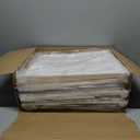 Vaela 4 Pack Stackable Closet Organizers and Storage Shelves,Transparent Multifunctional &Foldable Sweater Storage for Closet, Bathroom, Kitchen, Cupboard, Laundry Room, and Office