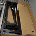 Amazon Basics Metal Bed Frame, 9-Leg Support Base for Box Spring and Mattress, Tool-Free Easy Assembly, No Tools Required, Full Size, Black