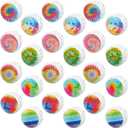 24 Pcs Light up Yo Yo Bulk Plastic Beginners Yo Yo Toys with Colorful Designs Birthday Party Favors Goodie Bag Fillers Christmas Stocking Stuffers Classroom Prizes