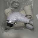 900W Macerator Pump, Macerating Toilet System with 2 Outlets/5 Inlets, Sewage Pump for Basement, Sink, Toilet, Laundry, Kitchen