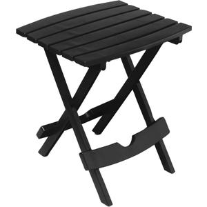 Adams Quik-Fold Side Table - Black