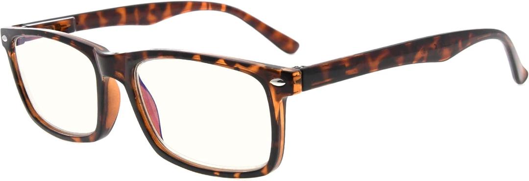 Eyekepper Computer Reading Glasses Blue Light Blocking Readers Men Women, Tortoiseshell