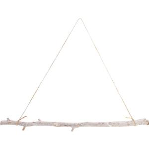 Kichvoe 21Inch White Birch Logs for Decoration - Driftwood Wall Hanging Decor, Decorative Farmhouse Home Wall Hanging Decor, 21.5"L x 15.9"W
