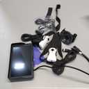 2-Kids Baby Car Camera Dual Monitor  7 Inch Display with Two Rear Facing Car Seat Cameras, 1080P HD Night Vision IR-CUT, USB Powered Plug and Play Backseat Baby Monitor for Infant & Toddler Safety (White)