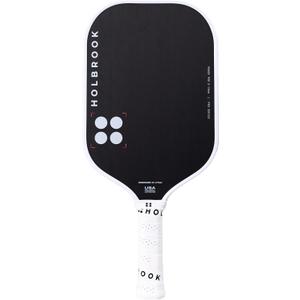 Holbrook Power Pro E Elongated Pickleball Paddle: USAPA Approved, Carbon Fiber Surface, Power, Control, Spin, Edgecraft Foam Polypropylene Honeycomb Core, E 14mm