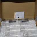 Flickering Flameless LED Candles, 9 Pcs with Embedded Star String, Acrylic LED Pillar Candles with Remote, Suitable for Home Decoration (White)