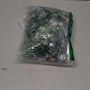 Tizuxa 30pcs Tiny Christmas Trees for Christmas Decorations, Mini Artificial Christmas Tree Small with Snowflakes Bottle Brush Trees for Christmas Decor Party Home Table Top Winter Crafts Decorations