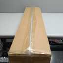 un Memories Floating Shelves for Wall, 36" Rustic Wood Deep Wall Mounted Shelves with Invisible Brackets for Decor & Storage, Floating Shelf for Living Room, Bathroom (Oak, Set of 2)