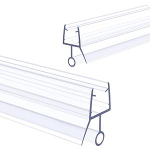 2 PCS 39" Shower Door Bottom Seal Strip 5/16 Inch Shower Door Sweep
