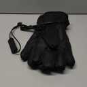 Heated Gloves for Men Women, Winter Electric Heated Gloves for Finger and Back Hand Warmth with 3 Heating Levels, Outdoor Windproof Warmth Gloves for Ski, Cycling, Motorcycle, Black