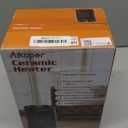 Space Heater, 1500W Electric Heaters Indoor Portable with Thermostat, PTC Fast Heating Ceramic Room Small Heater with Heating and Fan Modes for Bedroom, Office and Indoor Use (10IN)