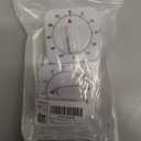 Weewooday 2 Pieces 60 Minute Visual Kitchen Timer Hour Mini Countdown Mechanical Timer Loud Voice for Kitchen, Homework, Exercise