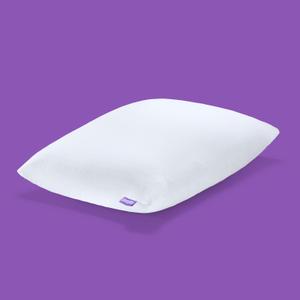 Purple Freeform Pillow - Standard Size, Customizable Support with GelFlex Grid & MicroFlex Moon Foam - Pressure Relief, Cooling, Extra Filling & Adjustable Height (Standard)