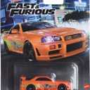 Hot Wheels Nissan Skyline GT R, Fast & Furious 5/5 [Orange]