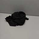 DB MOON Women Plus Size Casual Long Sleeve Black Maxi Dresses Empire Waist Long Dress with Pocket XL