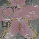 Fuutreo 6 Pcs Butterfly Centerpieces for Baby Shower, Birthday, Tea Party Favors, Tables Decor, Themed Party Supplies, Wedding Decorations