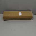 ITTAR Multi-Purpose Scrub Brush with Long Handle, 10" Wide Stiff Bristles Floor Cleaning Brush, 2-in-1 Heavy-Duty Shower Scrubber Brush for Deck, Patio, Pool, Kitchen, Garage, Shower Floor-Black