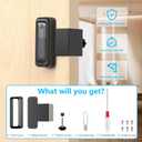 Blink Doorbell Mount, No-Drilling Anti-Theft Doorbell Mount Bracket for Blink Doorbell Camera(2nd Gen), Accessories for Apartments, Businesses, Not for Security Door