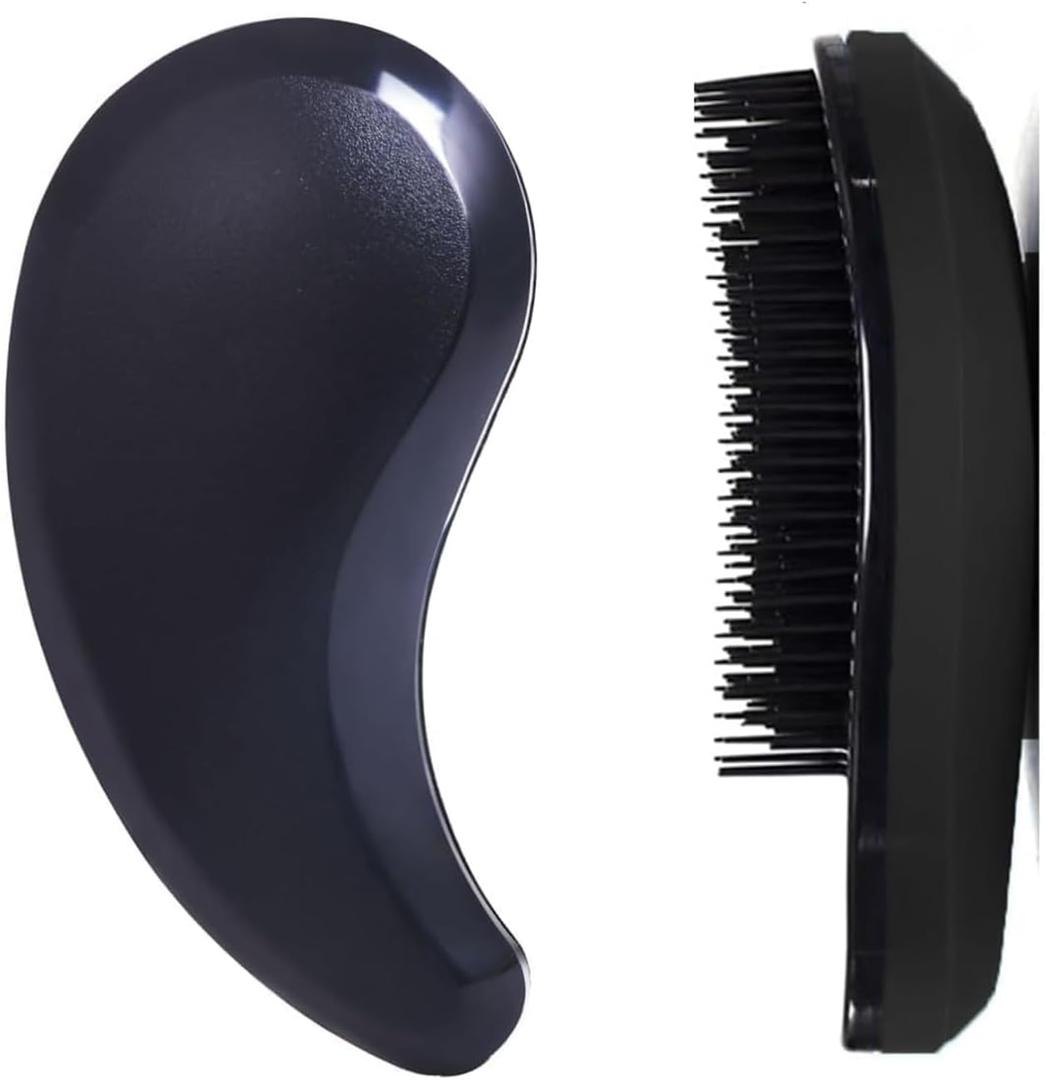 Small Dog Brush- Grooming Tool for Teddy, Yorkies, Maltese, Shih Tzu, Chihuahua - Puppy Hair Brush (Black)