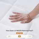 LETMOON Full Size Mattress, 8 inch Hybrid Full Mattress in a Box