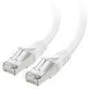 Cable Matters [Cat8 Certified] 40Gbps Shielded Cat 8 Ethernet Cable - 25ft, 2000Mhz Category 8 Ethernet Cord, Cat8 Cable for Gaming, White