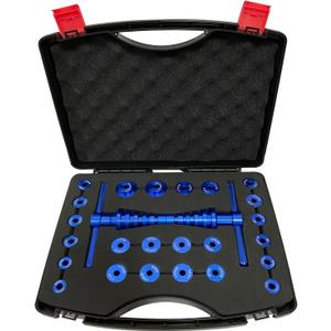 Bicycle Bearing Press Set For Wheels/Hub Bearing Installation Bike Soft Tail Frame Turning Point Hub Assembly Tool-25pcs