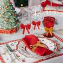 2 x Black Velvet Ribbon Double Faced, 1-1/2 Inch x 20Yd, Great for Christmas, Wedding Decoration, Gift Wrapping and Christmas Tree Ornaments (Black 1-1/2")