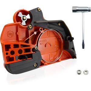 Clutch Cover Chain Brake Assembly for Husqvarna 450 450e 445 445e Rancher Chainsaw Replace 544097901 544097902