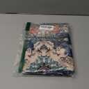 Snycler Boho Throw Pillow Covers 20x20 inch Set of 2 Boho Rug Carpet Double Sided Pattern Cotton Soft Pillow Case Cushion Cover Pillowcase for Couch Sofa Bed Decorative (Blue)